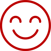 an icon of smily face
